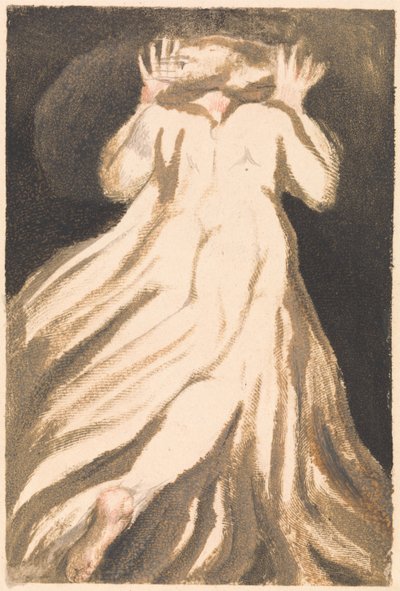 The First Book of Urizen, Plate 21 (Bentley 27) by William Blake